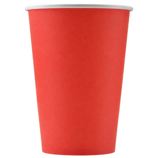 HB90-430-L-133049 Tek kullanımlık karton bardak kırmızı 12 oz (300&nbsp;ml) LIGHT
