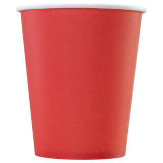 HB70-195-0495 Tek kullanımlık karton bardak kırmızı 6 oz (165&nbsp;ml)