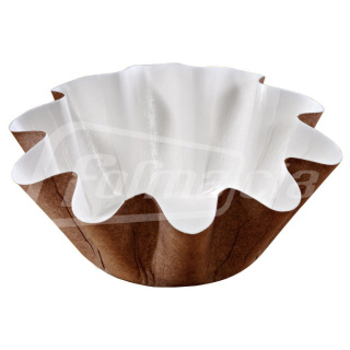 CC01W/DB  Kağıt muffin kek kapsül Etoile (D78,d44,h32)