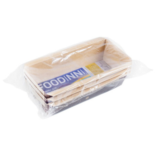 RP165LB-3FDN Set of paper baking moulds 3 pcs. 190x100x45 mm, 550&nbsp;ml