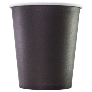 HB80-280-L-128795 Tek kullanımlık karton bardak siyah 8 oz (250&nbsp;ml) LITE