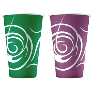 HB80-360-124212 Otomat için tek kullanımlık karton bardak "Crema" 12 oz (300&nbsp;ml)