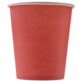 HB80-280-L-112464 Tek kullanımlık karton bardak kırmızı 8 oz (250&nbsp;ml) LITE