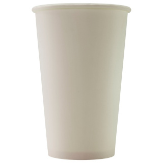 HB90-530-0000 Tek kullanımlık karton bardak beyaz 16 oz (400 ml)