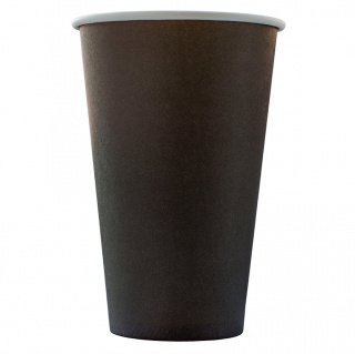HB73-260-124497 Otomat için tek kullanımlık karton bardak siyah 8 oz (230&nbsp;ml)