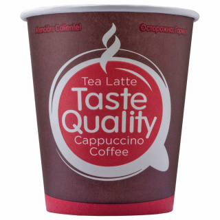 HB72-205-0001 Tek kullanımlık karton bardak "Taste Quality" 7 oz (180&nbsp;ml)