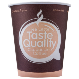 HB70-195-0071 Tek kullanımlık karton bardak "Taste Quality" 6 oz (165&nbsp;ml)