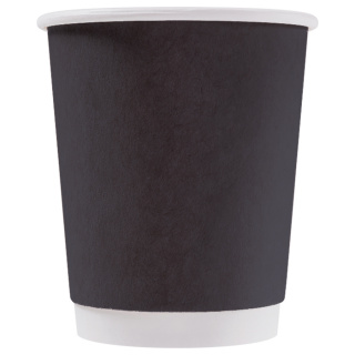 DW80-280-126872 Tek kullanımlık çift cidarlı karton bardak beyaz 8 oz (250&nbsp;ml)